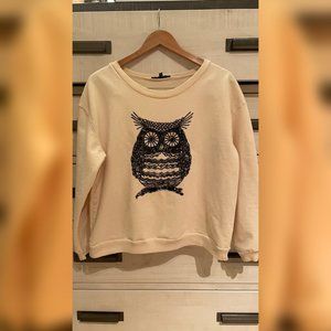 River Island Owl Design Sweatshirt